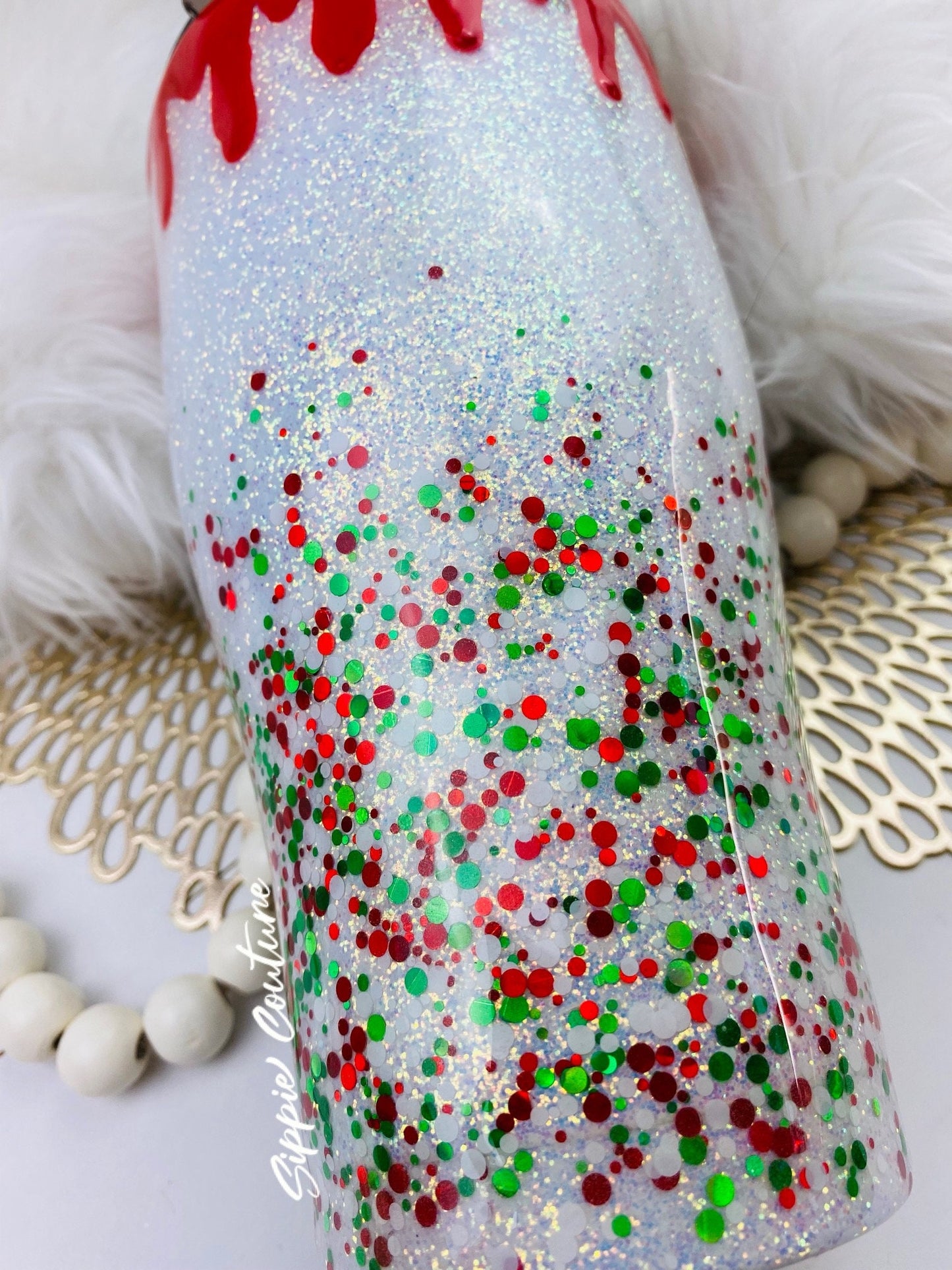 Sleighin' or Slayin" Halloween Christmas Tumbler