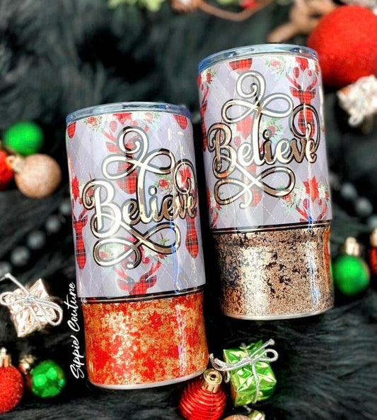 Believe Christmas Mug Tumbler