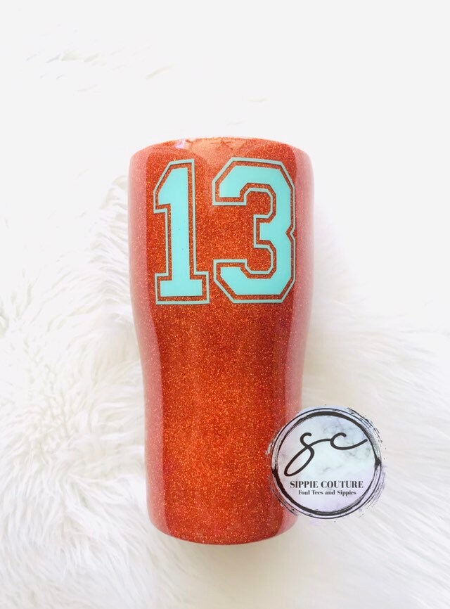 Basketball Mom Tumbler Heart on the Court