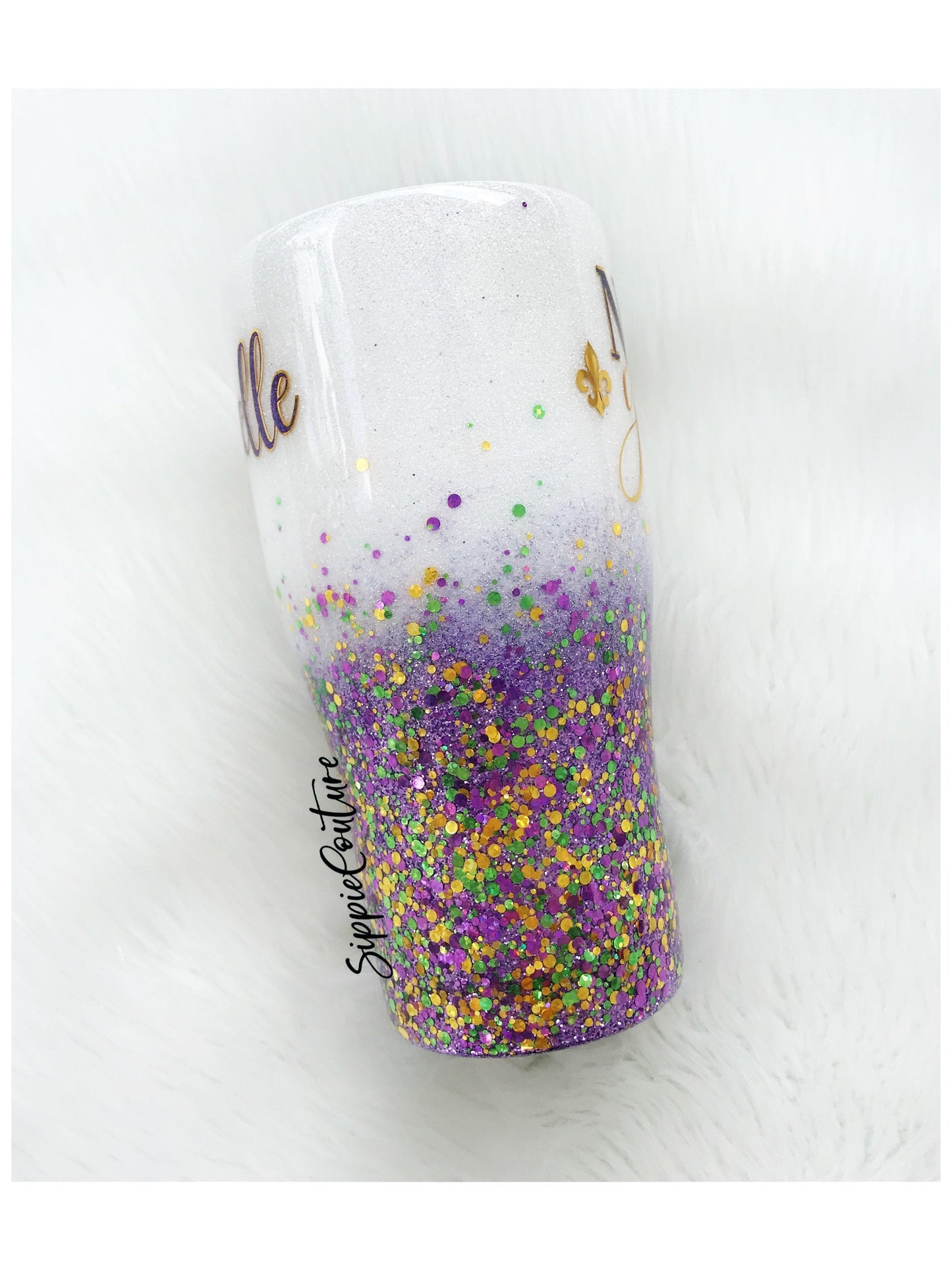 NOLA Girl custom tumbler