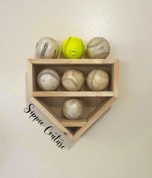 Mini Softball display case