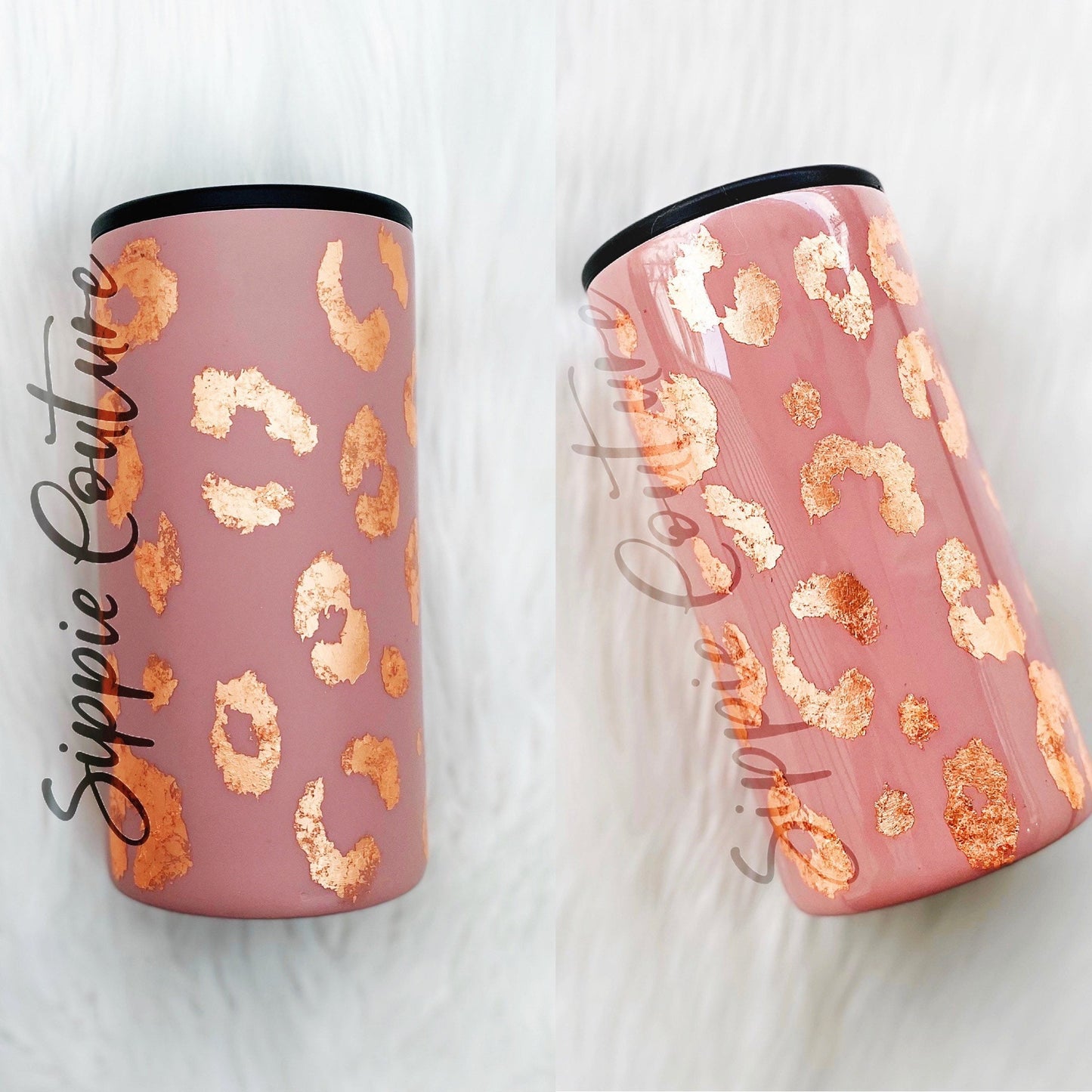 Leopard & Leaf Tumbler