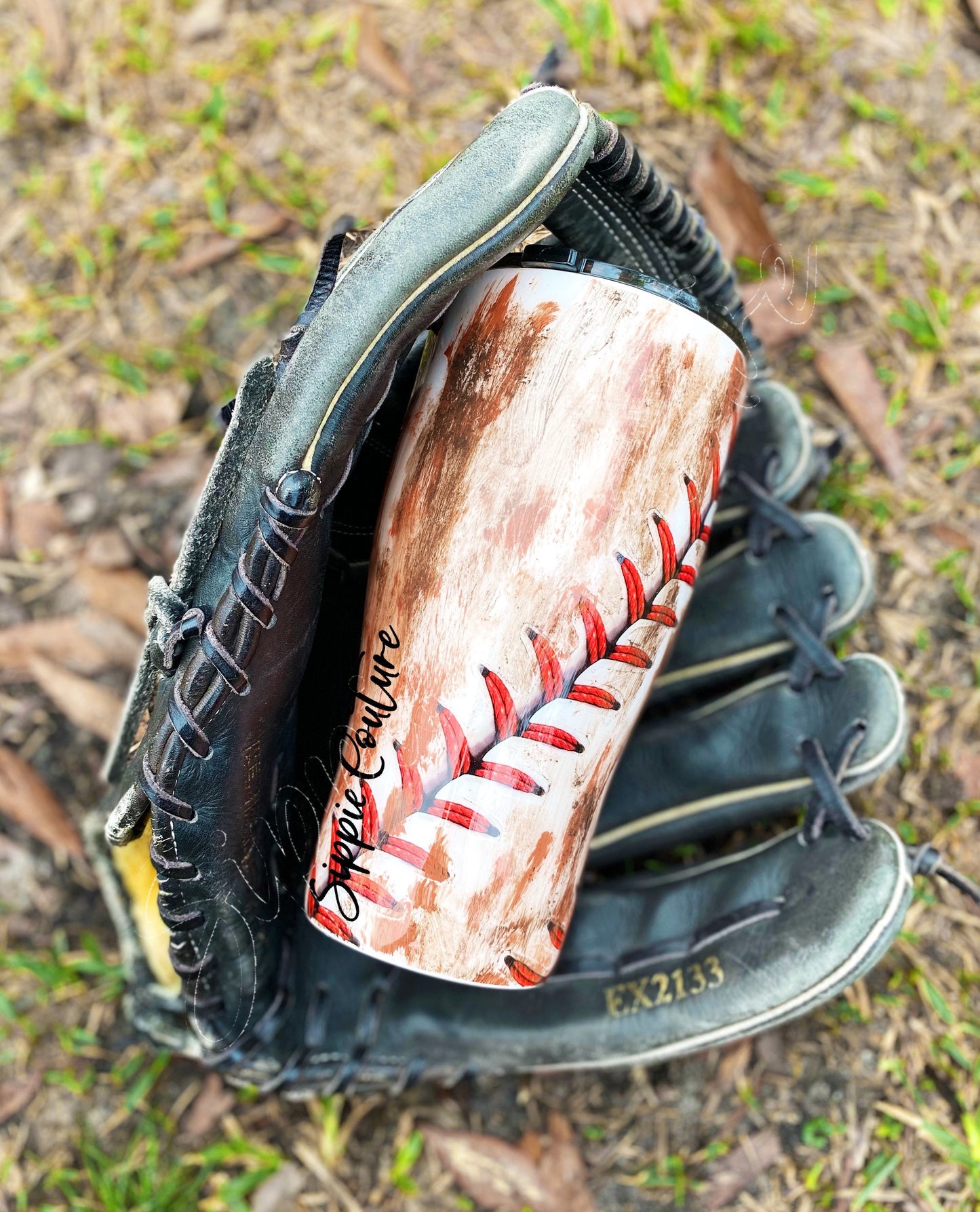 Baseball Dad Coach Tumbler