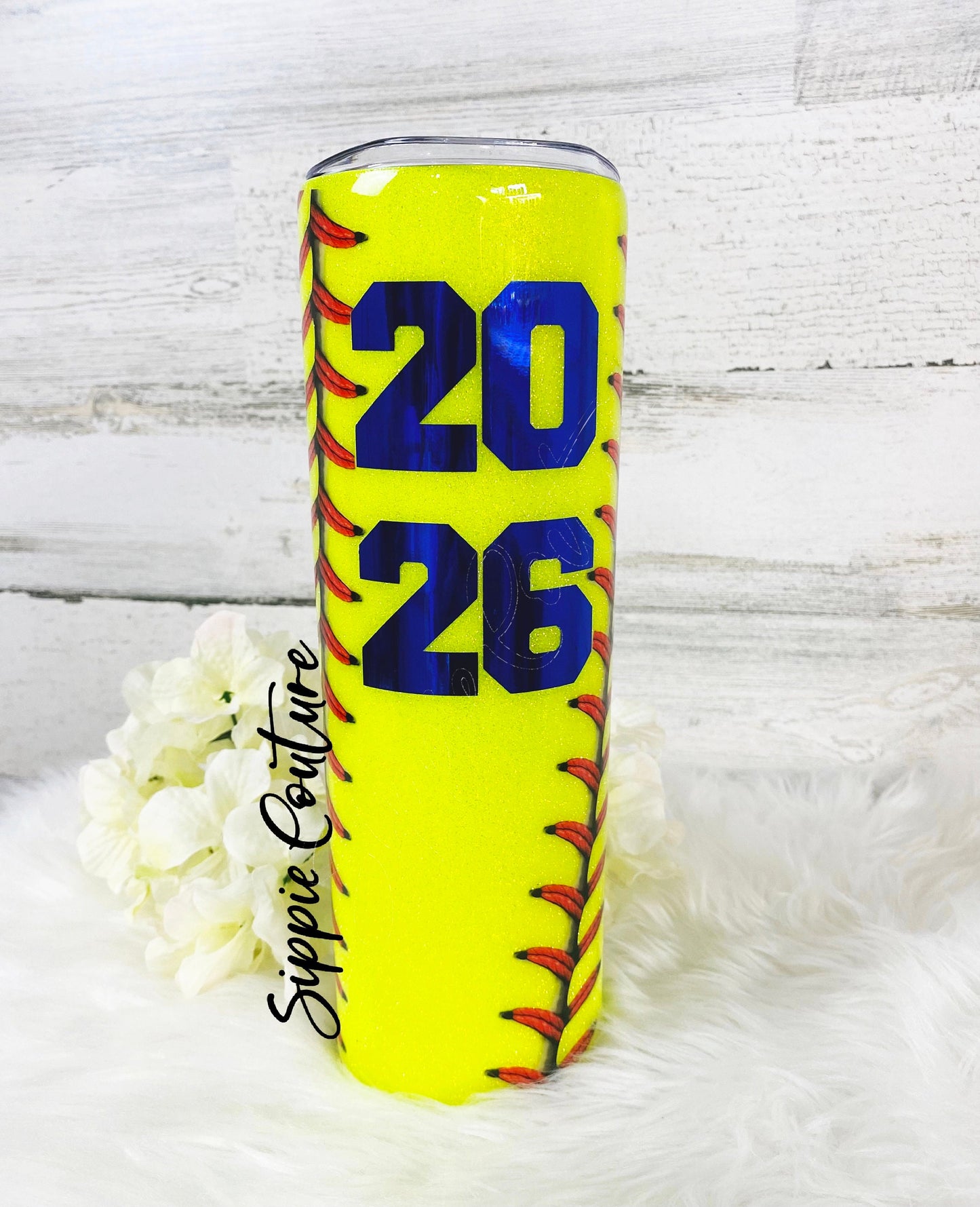 Hit and Steal Softball Mom Tumbler