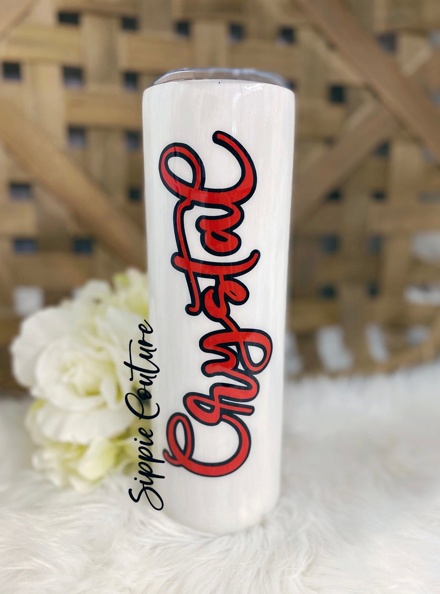 Peace Love Crawfish Tumbler