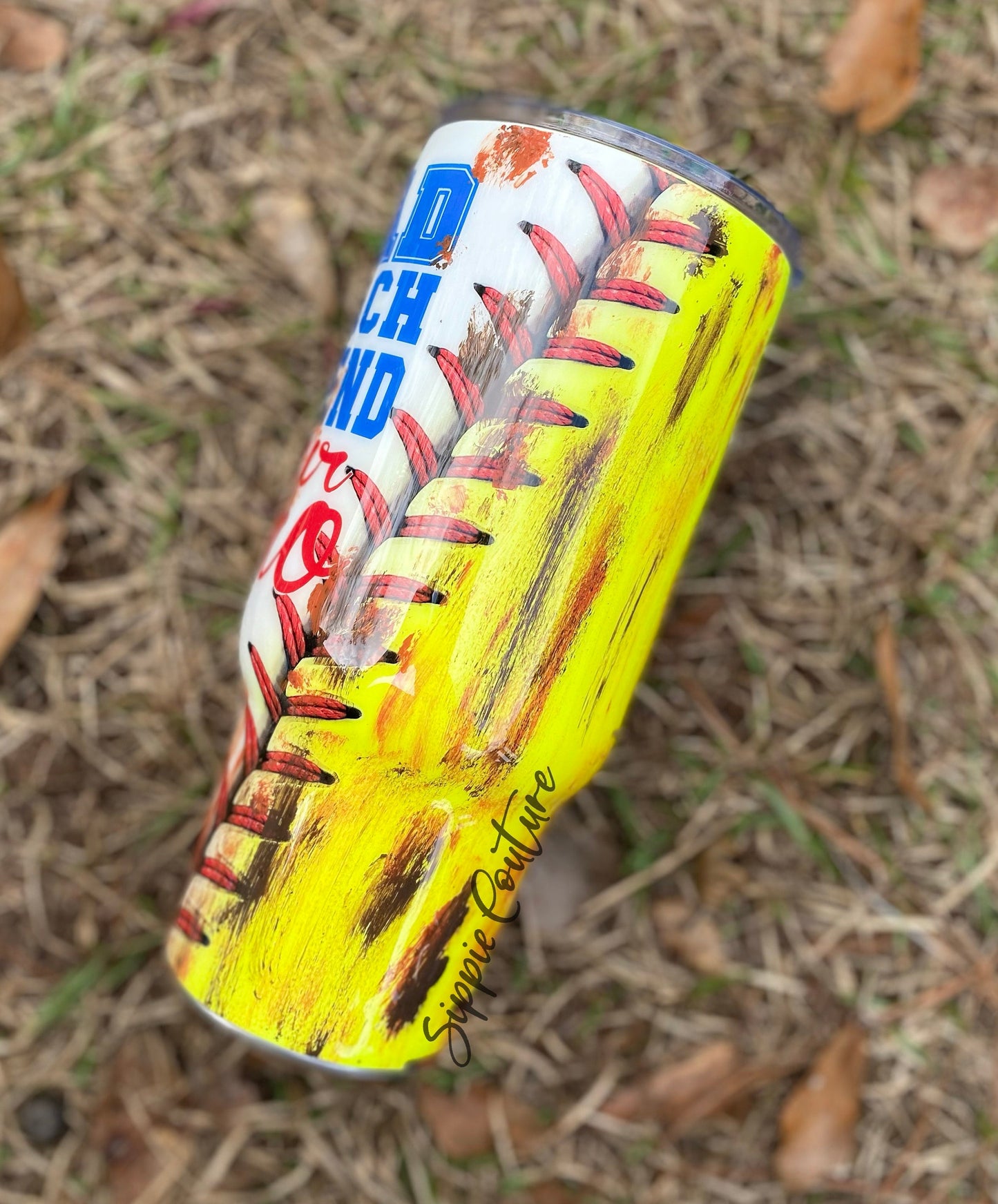 Dad Coach Legend Hero Baseball Tumbler