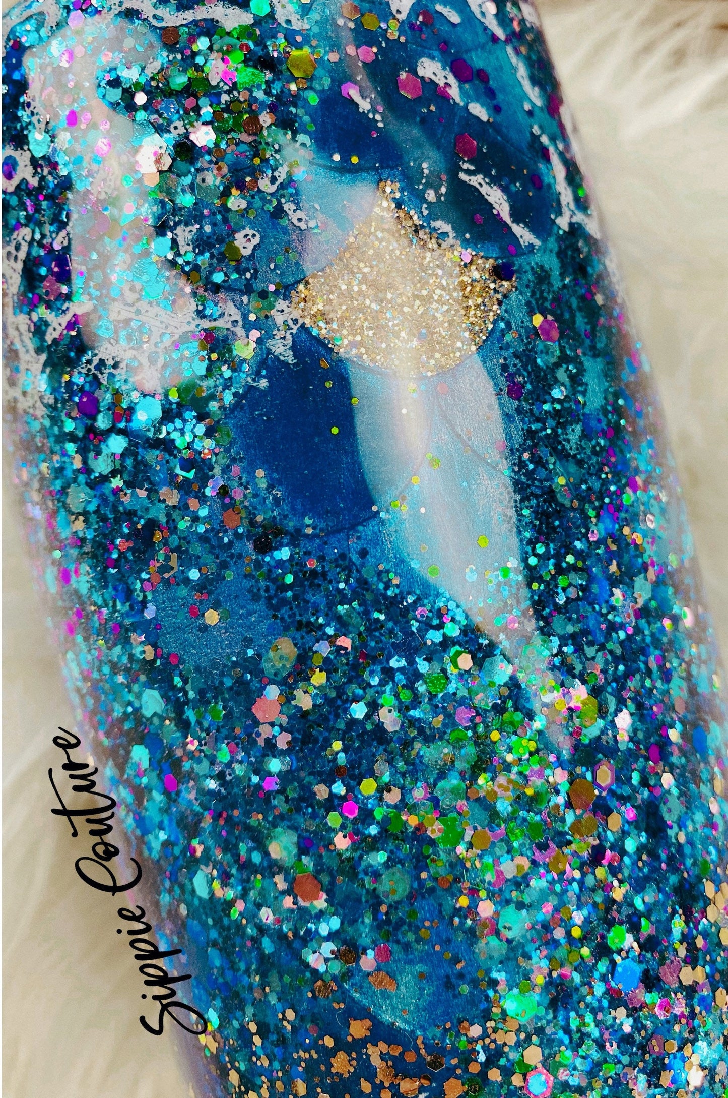 Tan & Tipsy Gypsy Mermaid Custom Tumbler