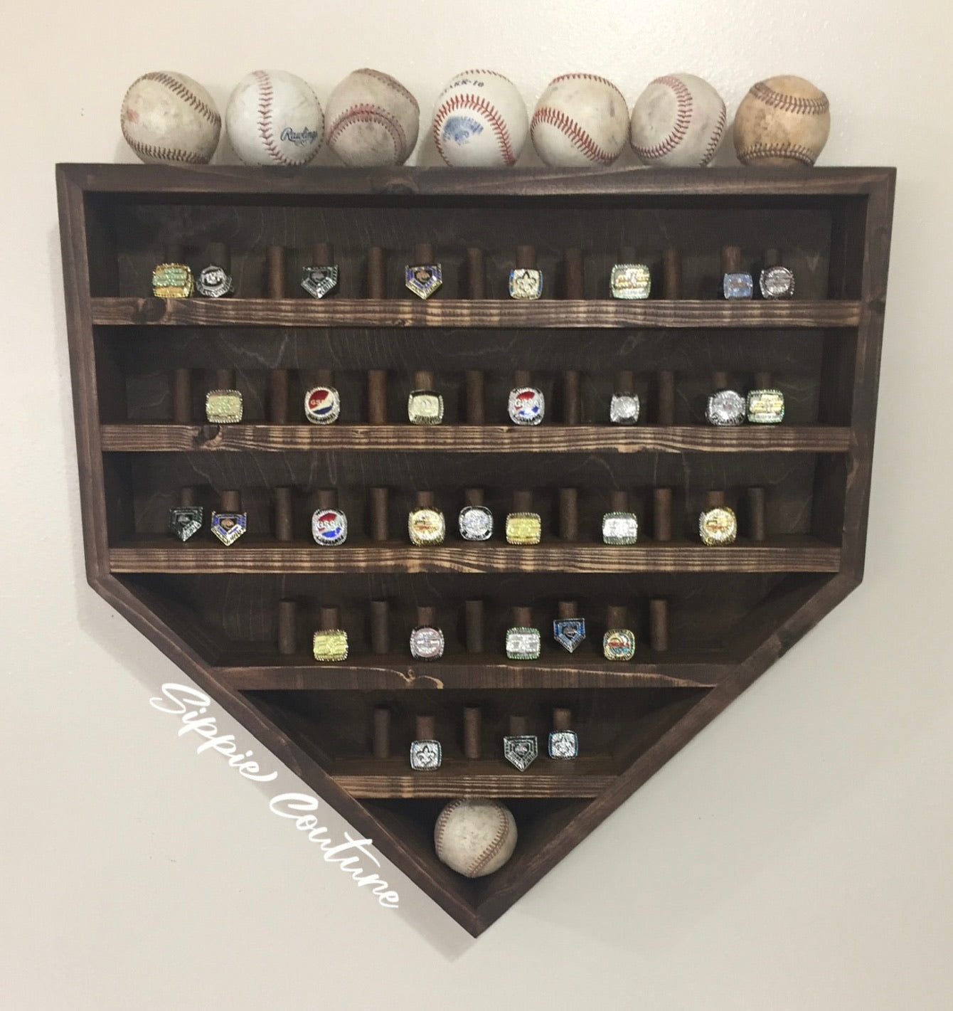 Large Baseball and/or Ring Display Case