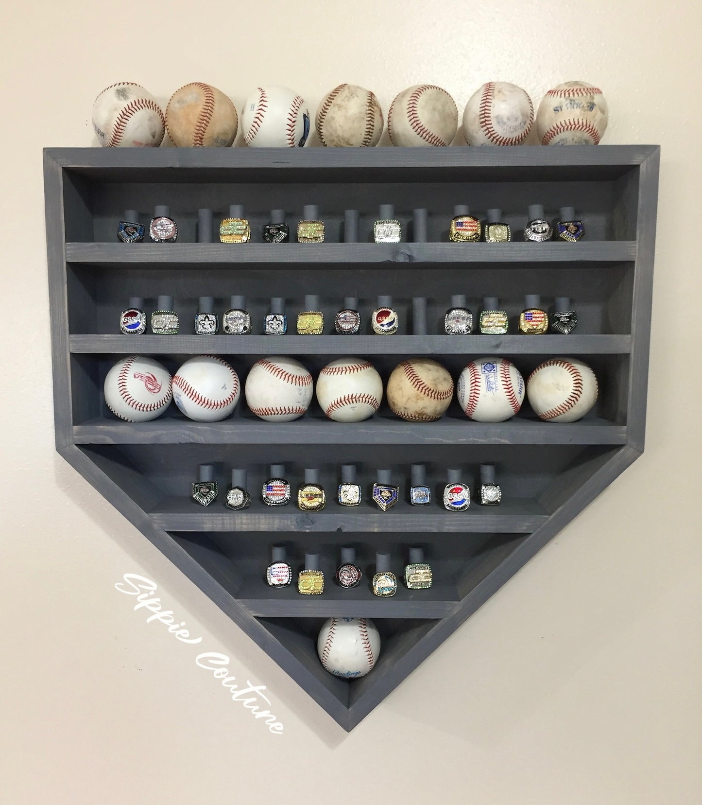 Large Baseball and/or Ring Display Case