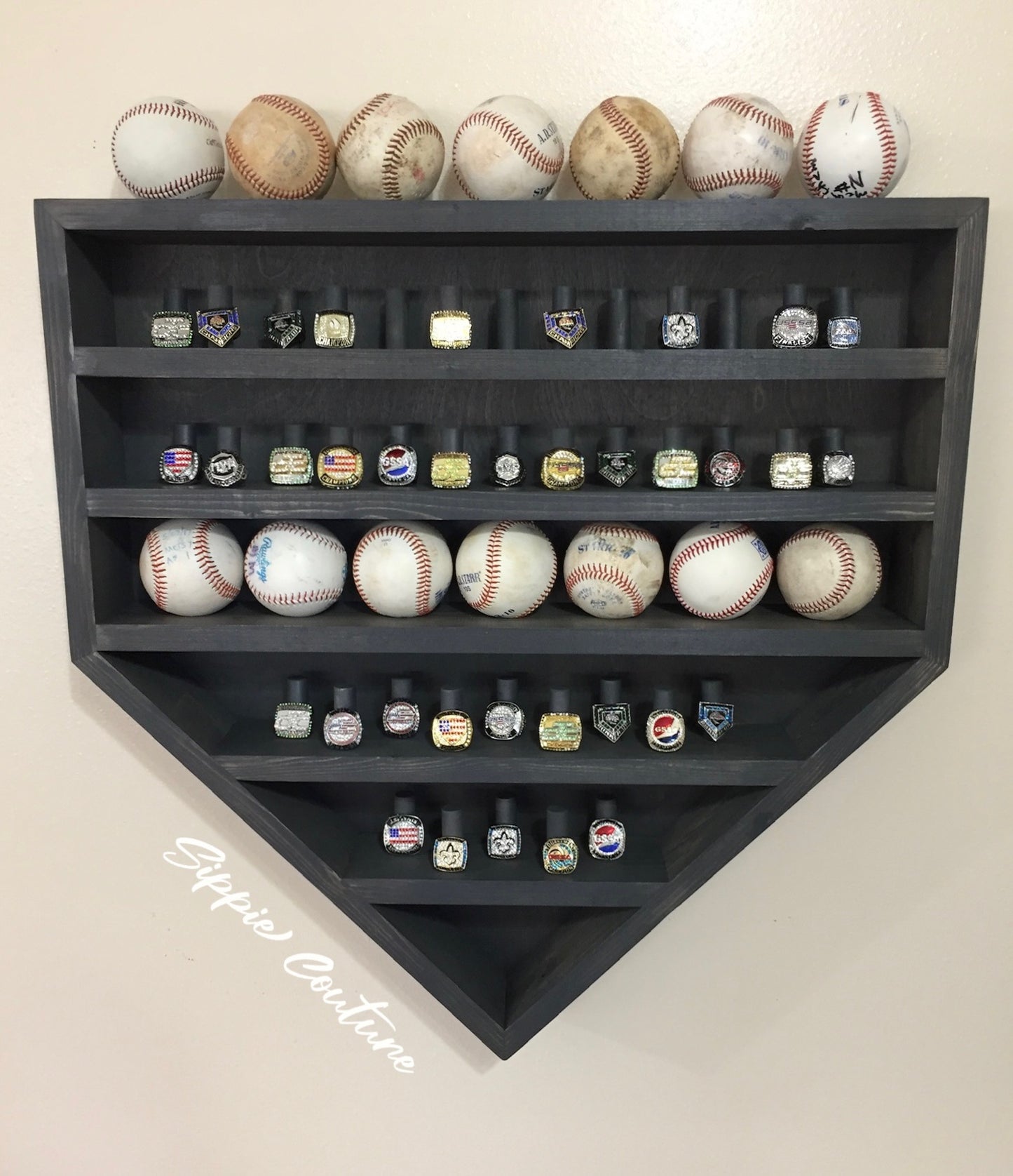 Large Baseball and/or Ring Display Case