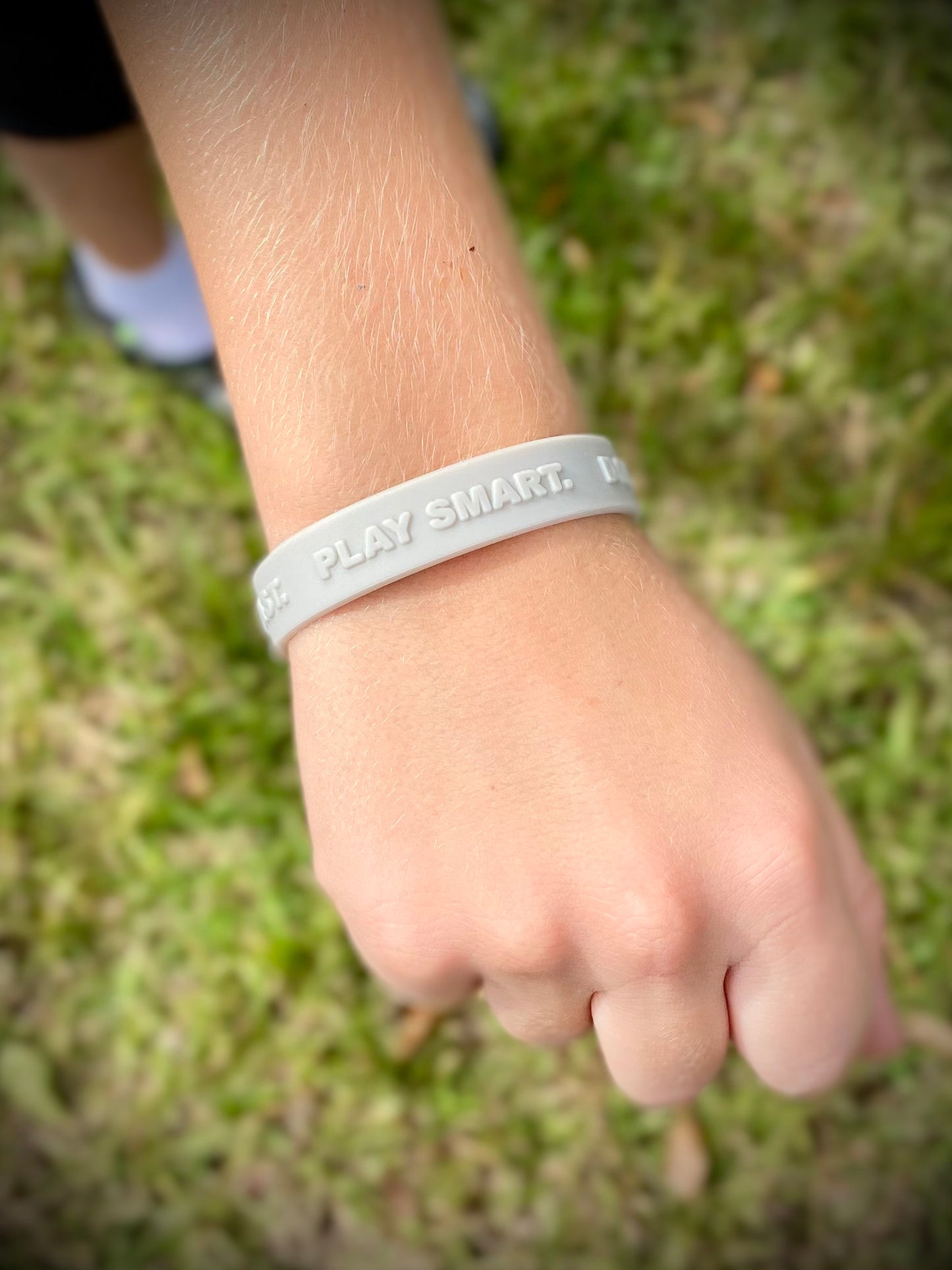 Hit Hard. Play Smart. Move Fast. Dont Suck! - Youth Bracelet