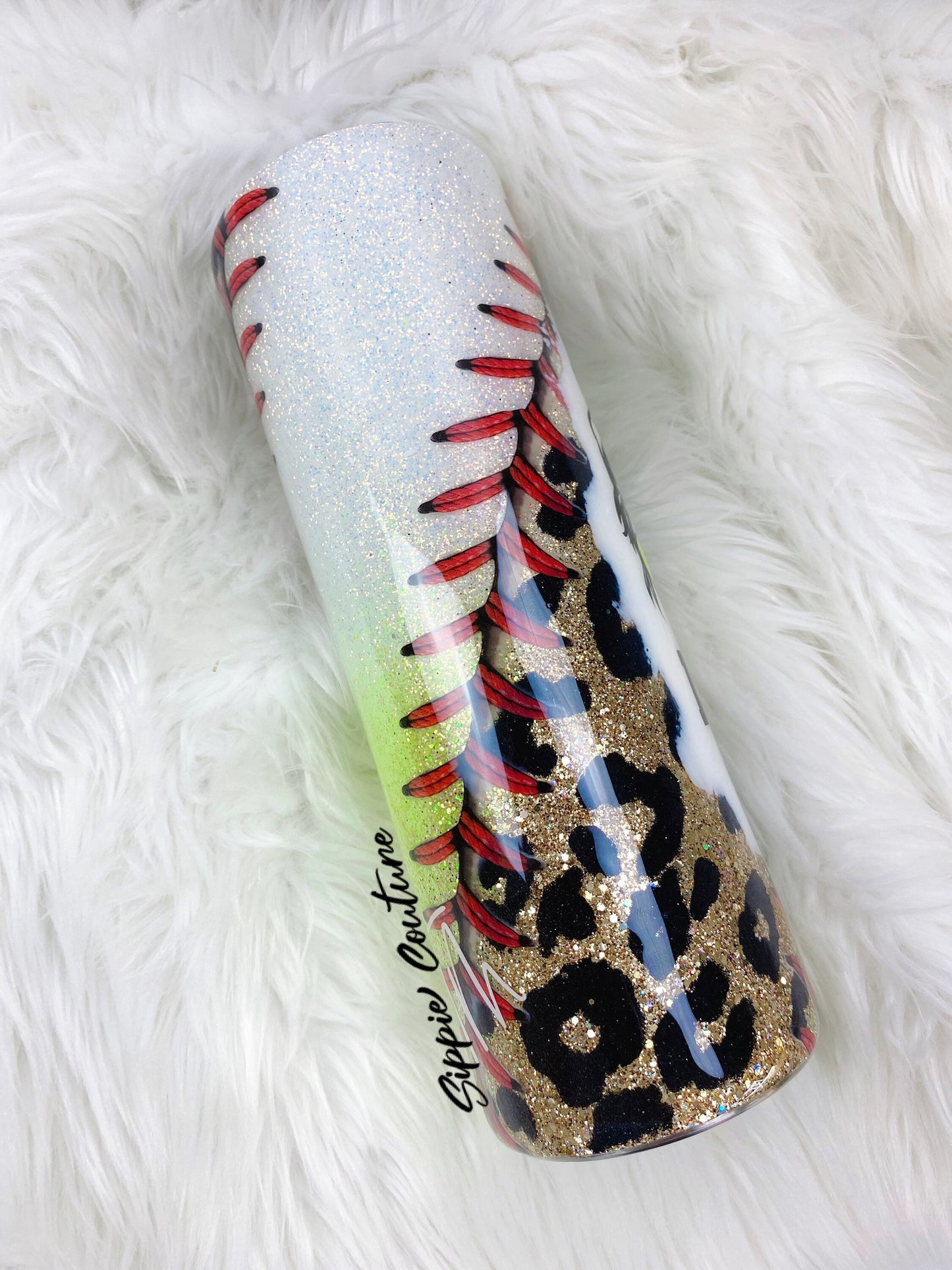 Baseball Softball Mom Custom Tumbler
