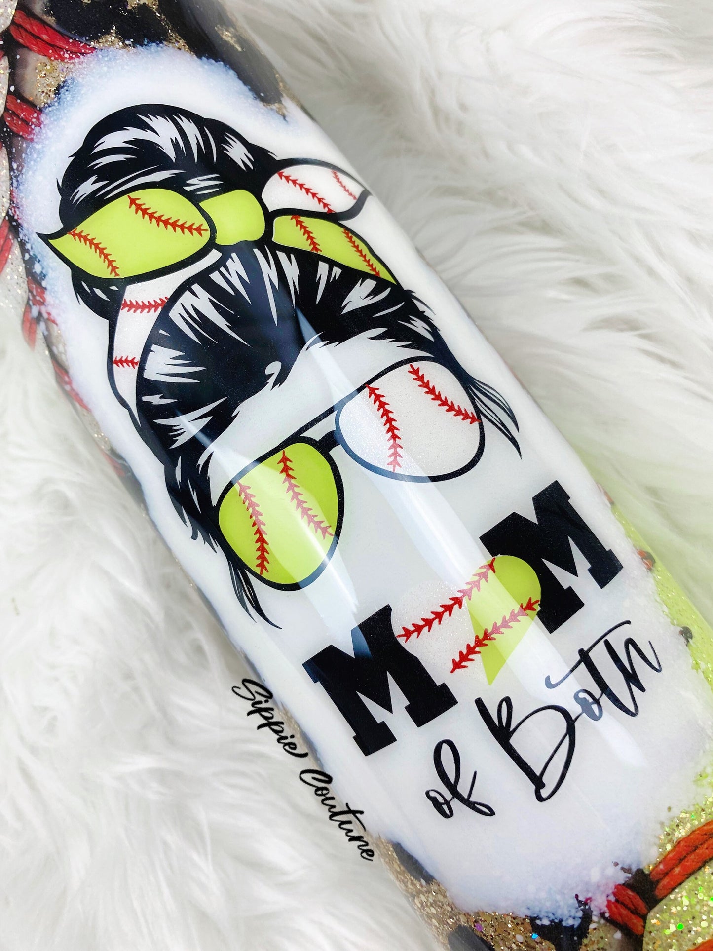 Baseball Softball Mom Custom Tumbler