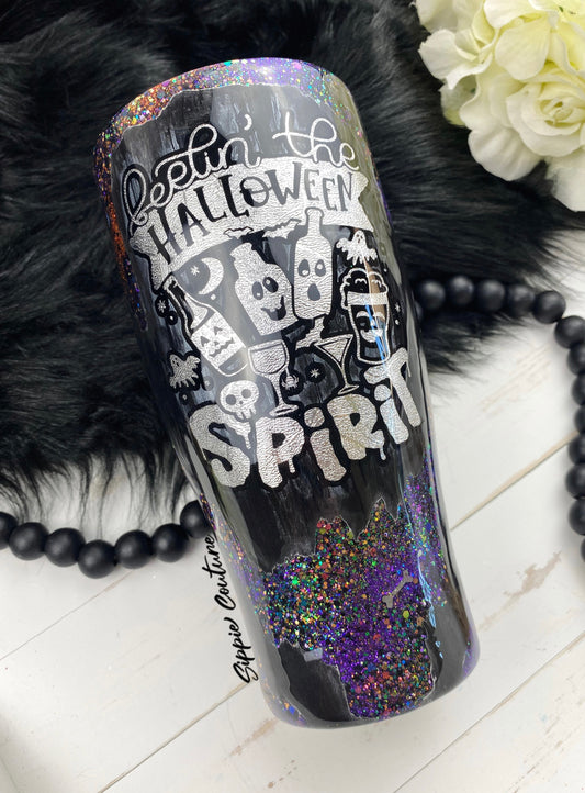 Halloween Spirit Custom Tumbler