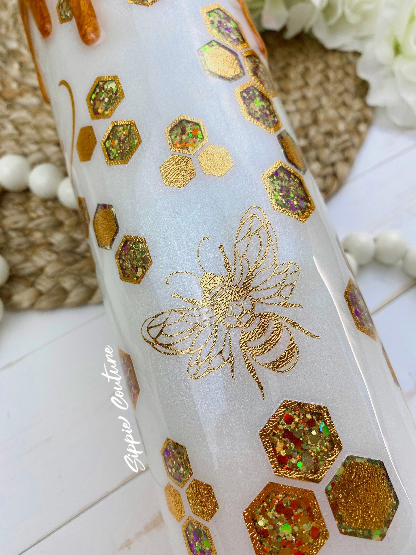 Honey Bee Custom Tumbler