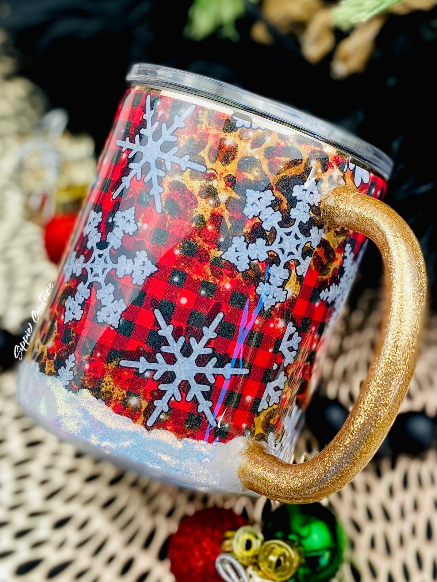 Tis the Season to be Freezin Christmas Mug Tumbler