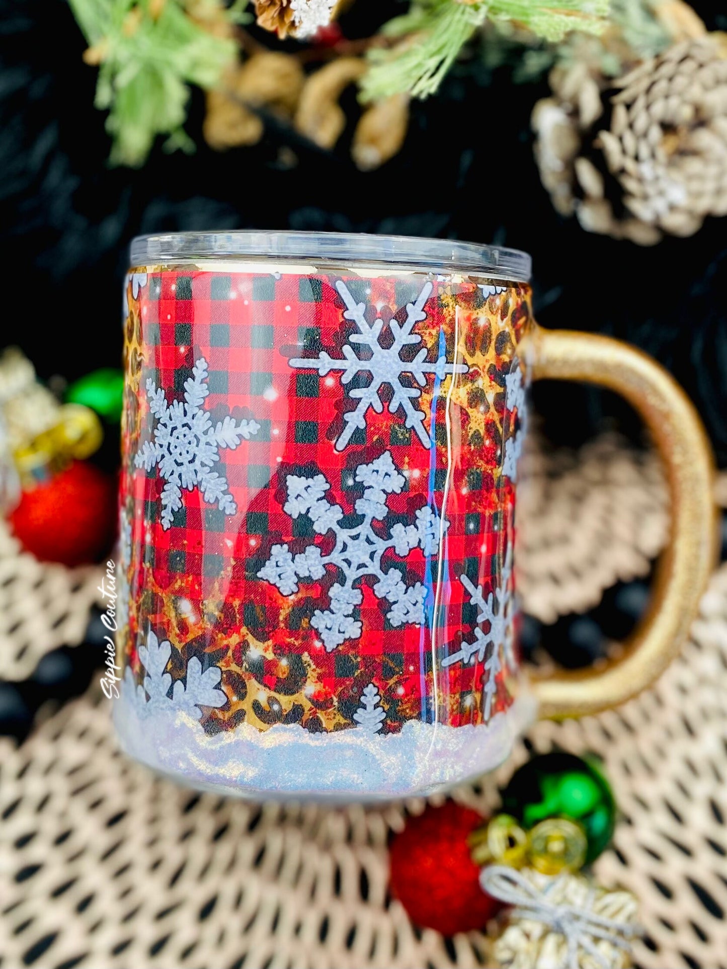 Tis the Season to be Freezin Christmas Mug Tumbler