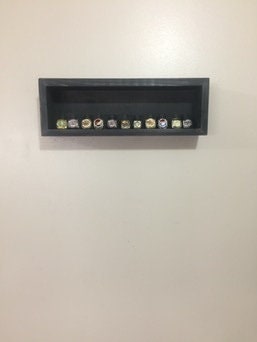 Shadow Box Championship Ring Display Case