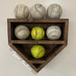 Mini Softball and/or Championship Ring Display case