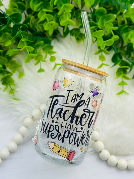 Teacher Glass Libby Tumbler