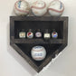 Mini Baseball Championship Ring and Game Ball Display case