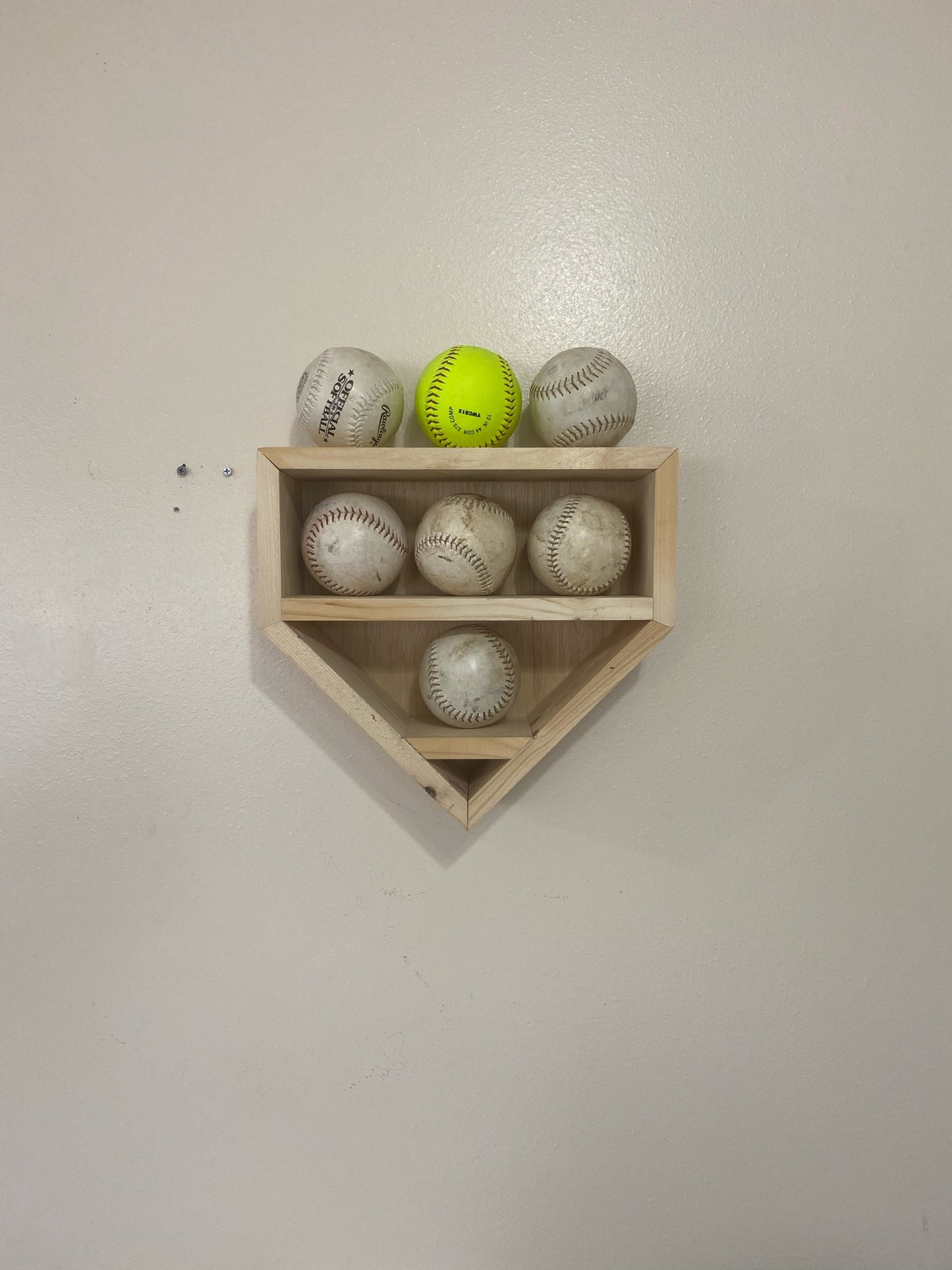 Mini Softball and/or Ring Display case