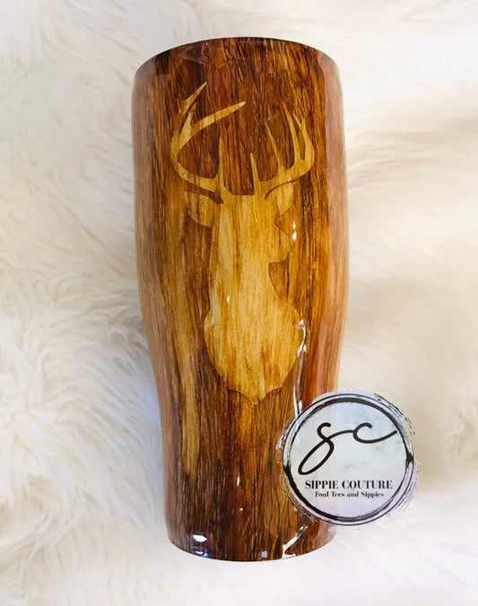 Wood Grain Tumbler