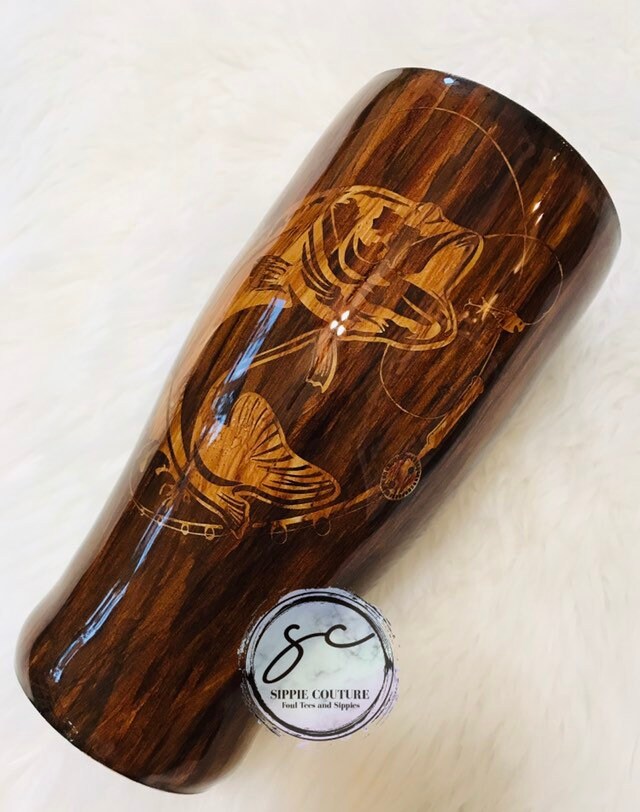 Wood Grain Tumbler