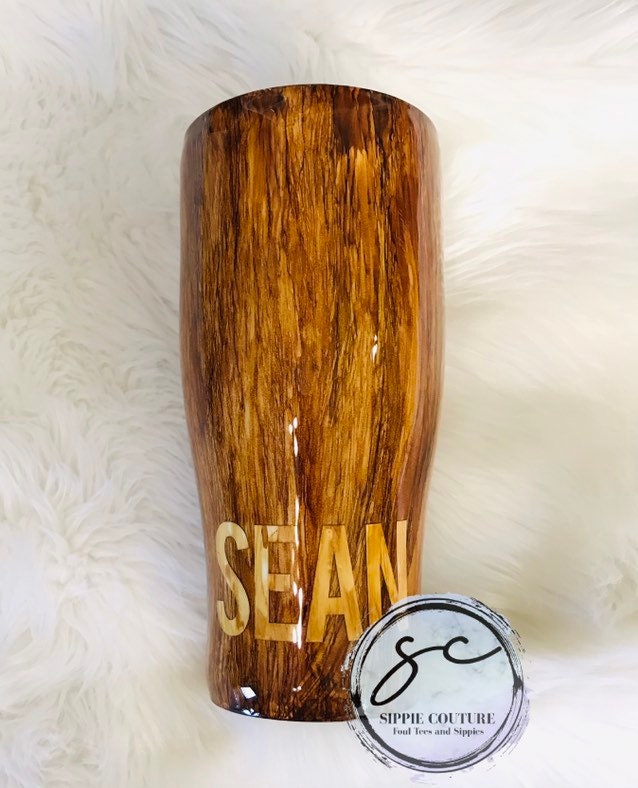 Wood Grain Tumbler