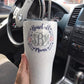 Baseball Mom Monogram custom Tumbler
