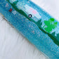 Camping Glitter Tumbler