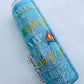 Camping Glitter Tumbler