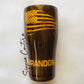 Duck Hunting Woodgrain Tumbler