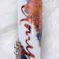 Glitter swirl/paint tumbler