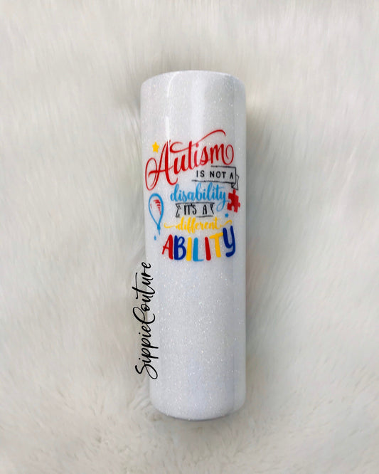 Different Ability Autism tumbler