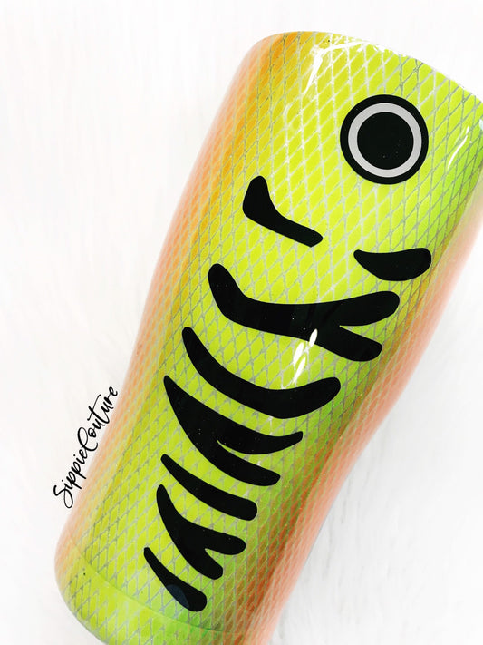 Fishing Lure Tumbler Customizable