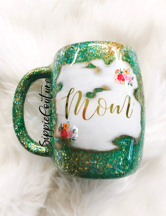 Mom Mug Shiplap Custom Tumbler