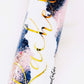 Glitter swirl/paint tumbler