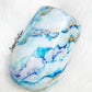 Marble watercolor hand painted tumbler