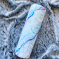 Marble watercolor hand painted tumbler