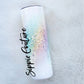 Unicorn Burst glitter tumbler