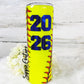 Hit and Steal Softball Mom Tumbler