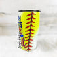 Teach my kids to Hit and Steal Softball Baseball Mom Tumbler