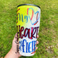 Heart on the field Baseball Softball Mom Tumbler