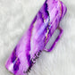Marble watercolor hand painted tumbler