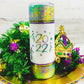 Laissez les Bon temps rouler, let the good times roll Mardi Gras tumbler