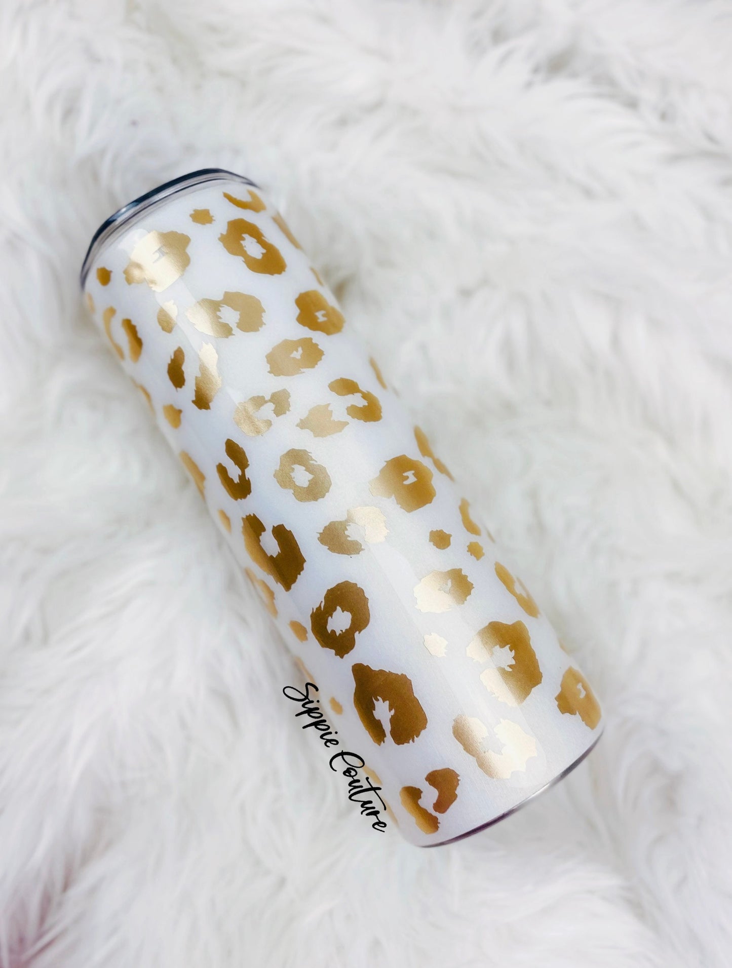 Metallic Leopard Tumbler