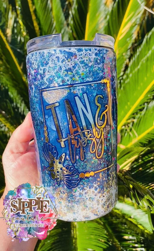 Tan & Tipsy Gypsy Mermaid Custom Tumbler